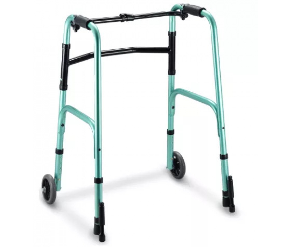 Ходунки с 2-мя колесами "Нажимай и шагай", B4080 №2, NOVA Ходунки с 2-мя колесами "Нажимай и шагай", B4080 №2, NOVA