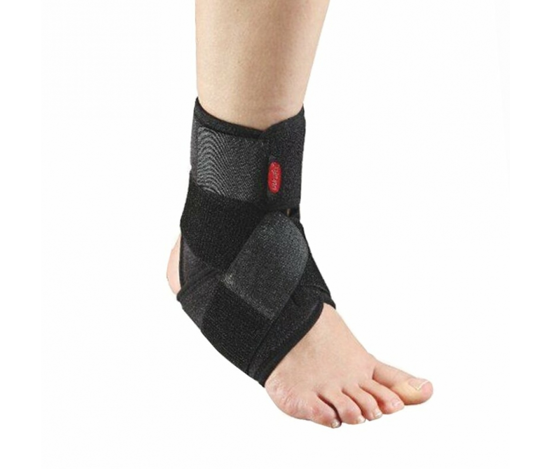 Голеностопный неопреновый бандаж 3401 Aurafix Голеностопный неопреновый бандаж 3401 Aurafix