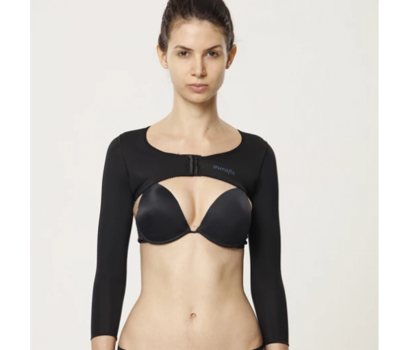 Рукава женские компрессионные с закрытым верхом Aurafix LC-1904