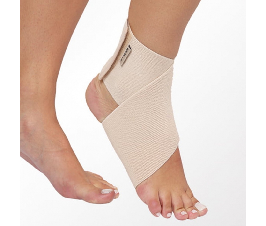 Эластичный бандаж для голеностопа Aurafix 406