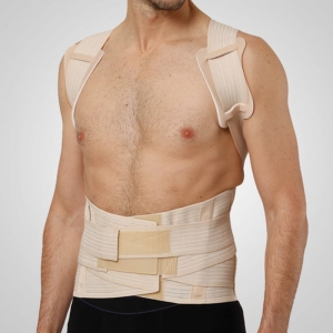 Бандаж грудо-поясничный Aurafix AO-92 (26 см) для взрослых Бандаж грудо-поясничный Aurafix AO-92 (26 см) для взрослых