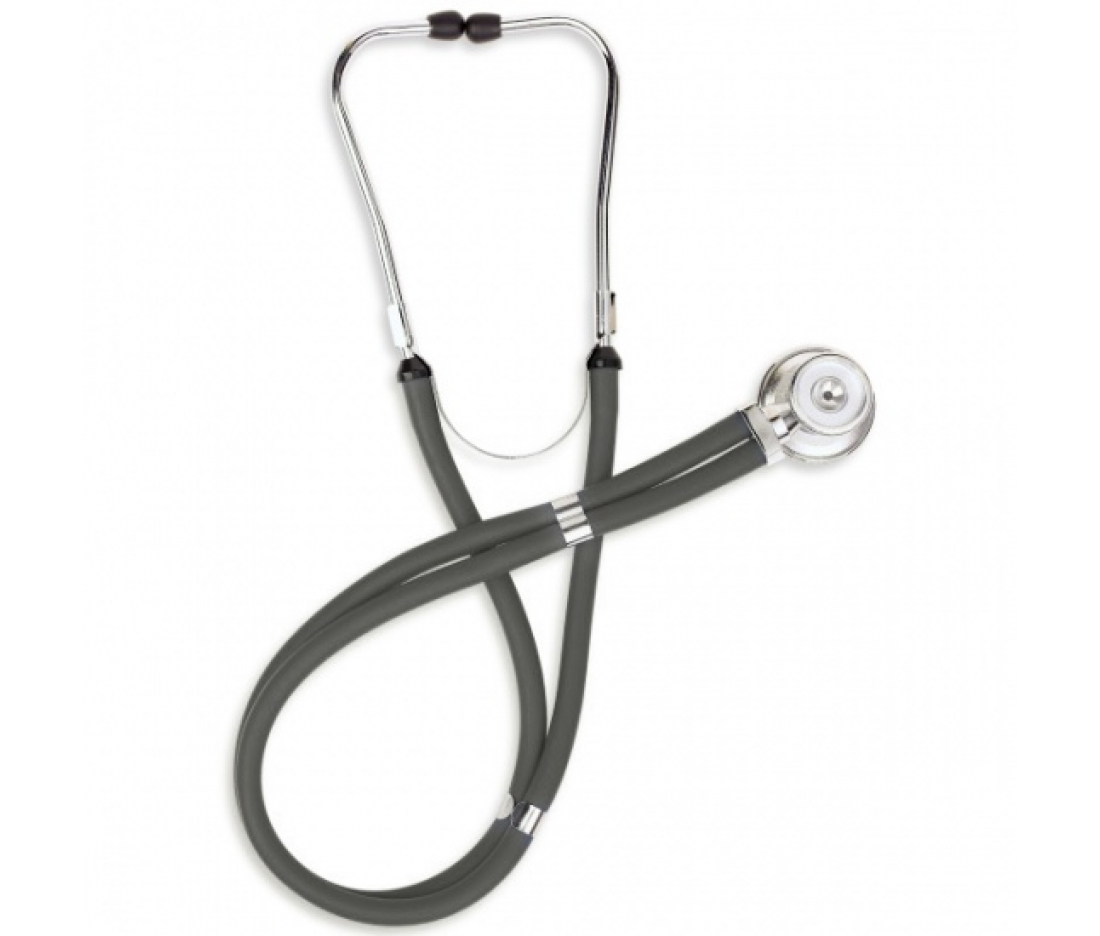Стетоскоп B.Well WS-3 раппапорта темно-серый Стетоскоп B.Well WS-3 раппапорта темно-серый