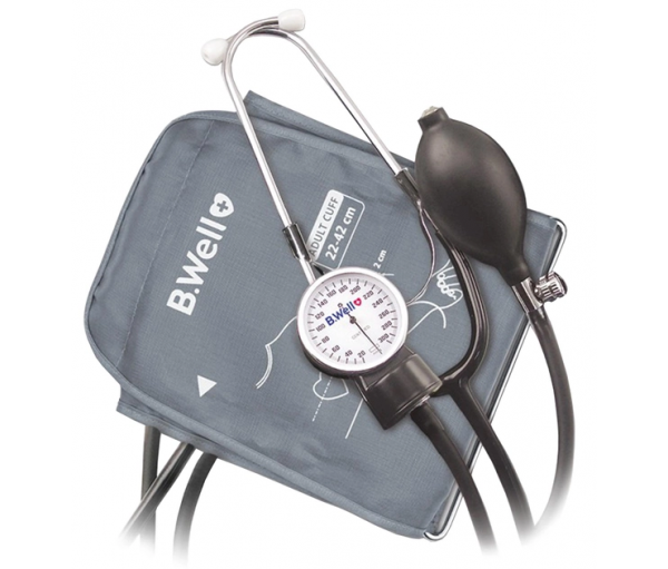 Тонометр(измеритель давления) механический со встроенным стетоскопом MED-63 - B.Well