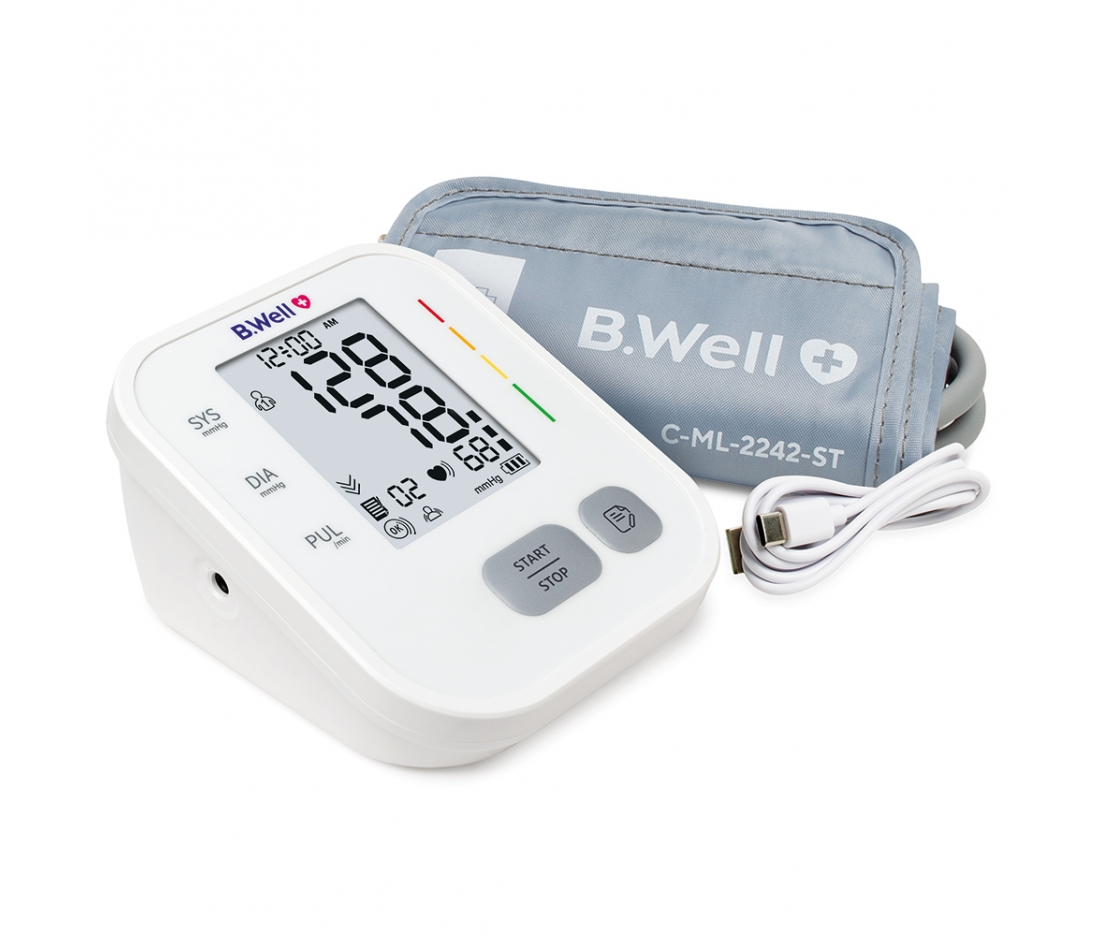 Автоматический тонометр B.Well PRO-22 для точного измерения артериального давления