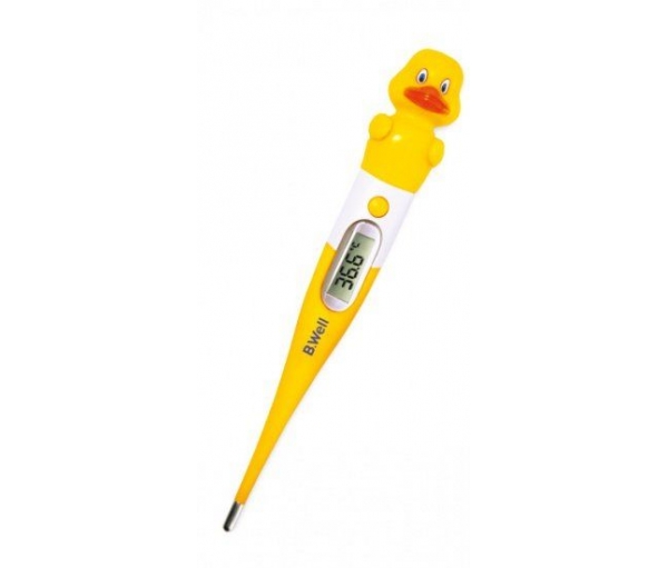 Медицинский электронный термометр с гибким наконечником WT-06 flex утенок, B.Well Медицинский электронный термометр с гибким наконечником WT-06 flex утенок, B.Well