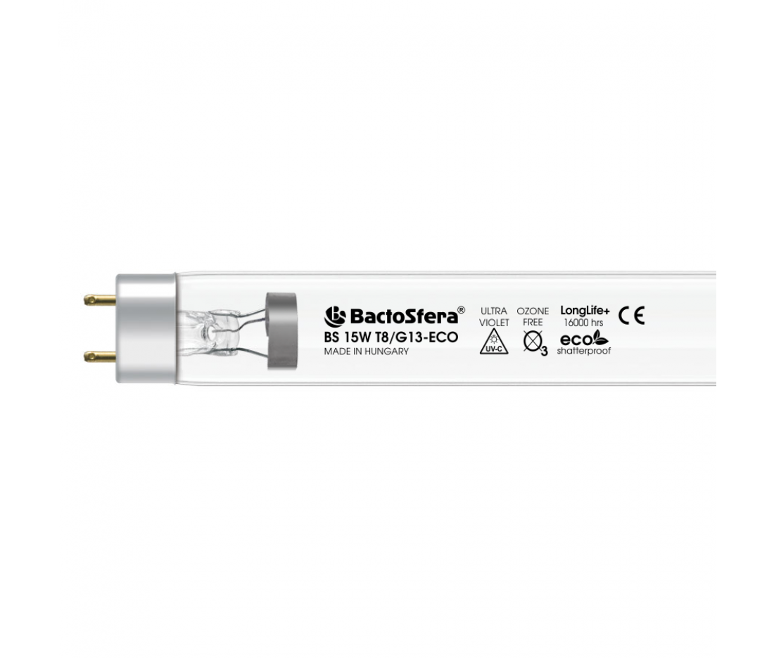 Ультрафіолетова бактерицидна лампа BactoSfera BS 15W T8/G13-ECO
