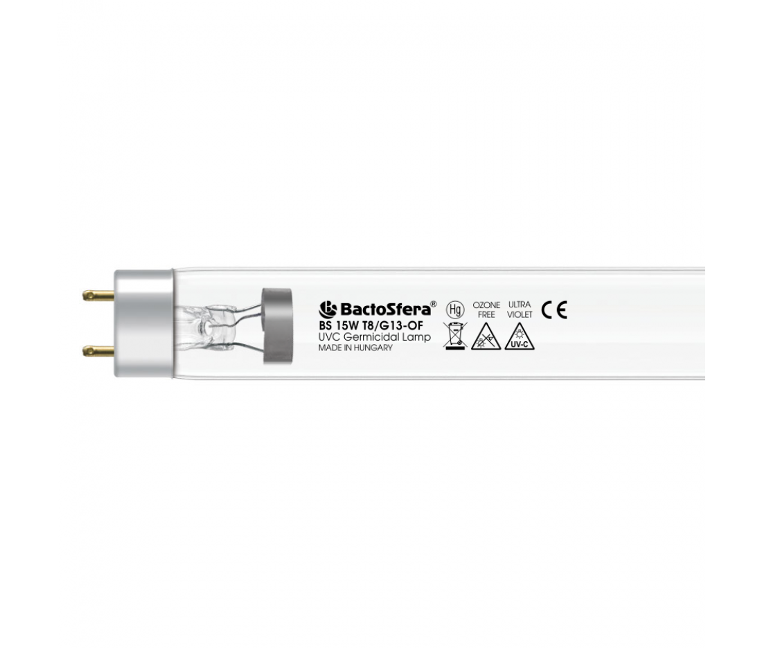 Ультрафіолетова бактерицидна лампа BactoSfera BS 15W T8/G13-OF Ультрафіолетова бактерицидна лампа BactoSfera BS 15W T8/G13-OF