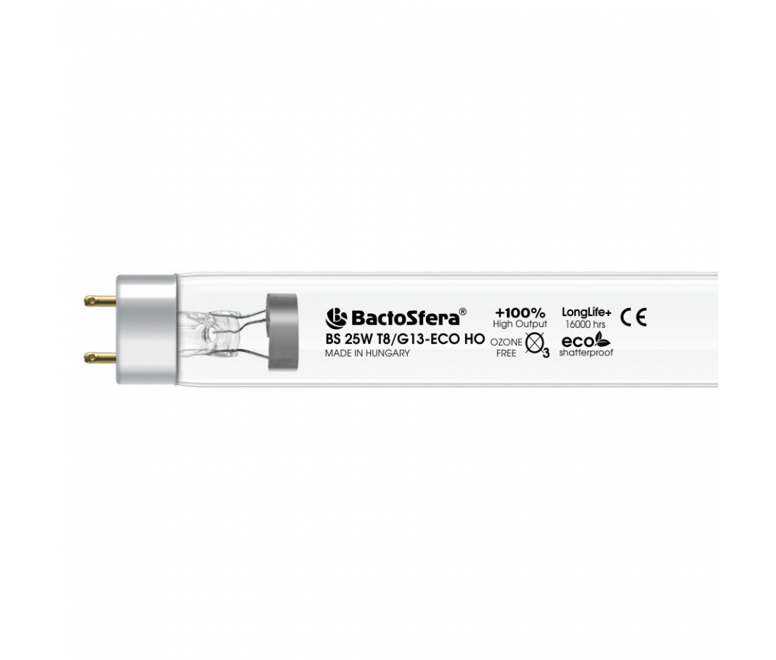 Ультрафіолетова бактерицидна лампа BactoSfera BS 25W T8/G13-ECO HO
