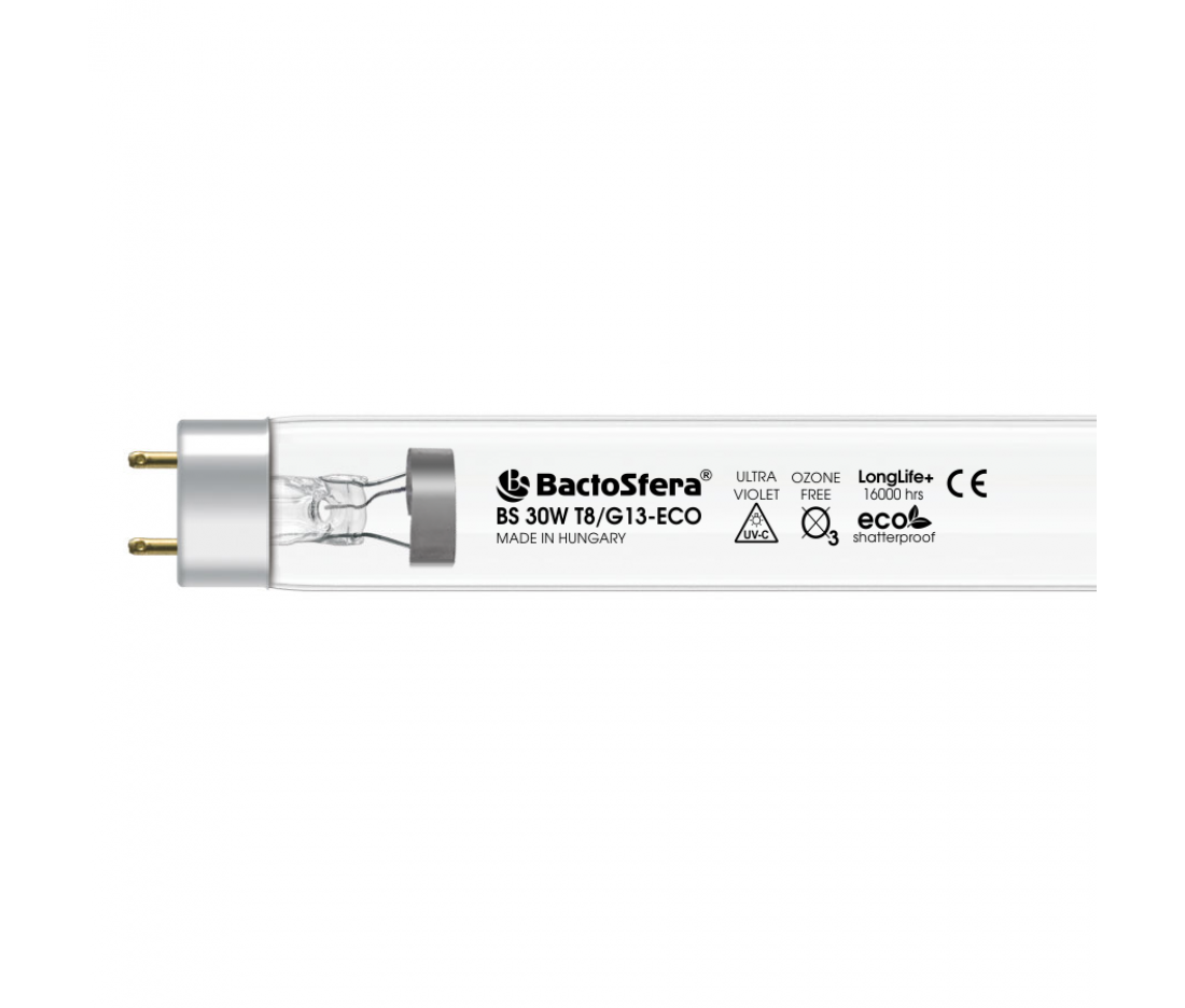 Ультрафіолетова бактерицидна лампа BactoSfera BS 30W T8/G13-ECO Ультрафіолетова бактерицидна лампа BactoSfera BS 30W T8/G13-ECO