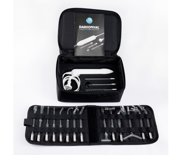 Аппарат для дарсонвализации BactoSfera Darsonval White с сумкой и набором электродов (17 шт) Аппарат для дарсонвализации BactoSfera Darsonval White с сумкой и набором электродов (17 шт)