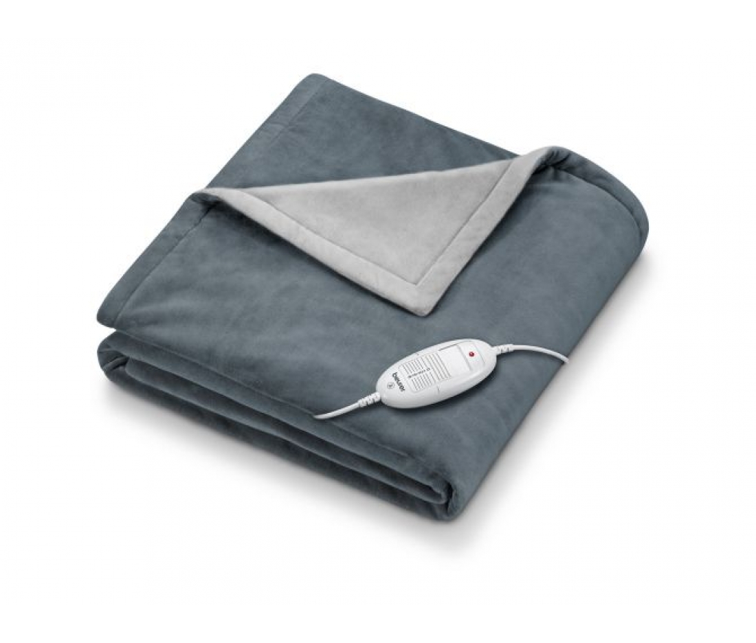 Ковдра з обігрівом HD 75 Dark Grey Beurer