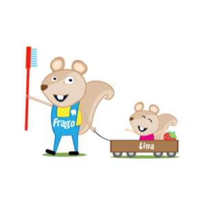 Детская зубная паста BioRepair "Веселый мышонок" виноград от 0 до 6 лет