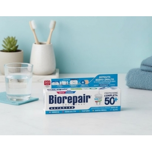 Зубна паста "Комплексний догляд Адвансед" без фтору, Biorepair, 75 мл