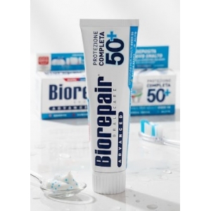 Зубна паста "Комплексний догляд Адвансед" без фтору, Biorepair, 75 мл