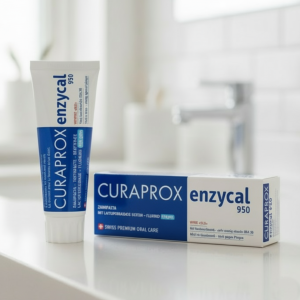 Зубна паста ферментна з фтором Curaprox Enzycal 950, 75 мл