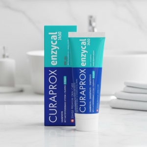 Зубна паста ферментна з фтором Curaprox Enzycal 1450, 75 мл