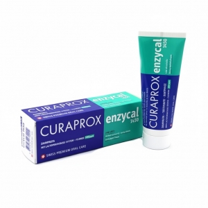 Зубна паста ферментна з фтором Curaprox Enzycal 1450, 75 мл