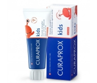 Детская зубная паста (0+) без фтора Curaprox Kids со вкусом клубники, 60 мл