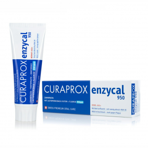 Зубна паста ферментна з фтором Curaprox Enzycal 950, 75 мл