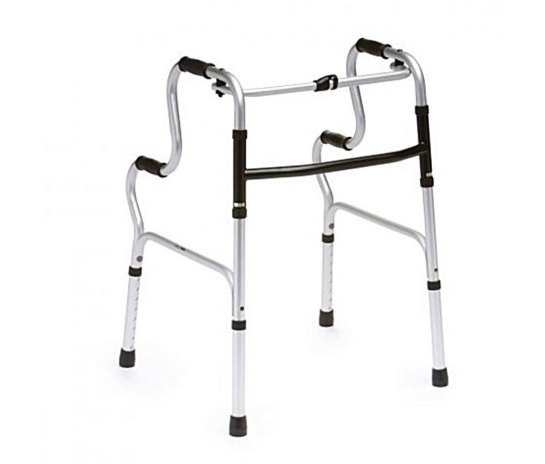 Ходунки двухуровневые складные алюминиевые Doctor Life 12853 Ходунки двухуровневые складные алюминиевые Doctor Life 12853