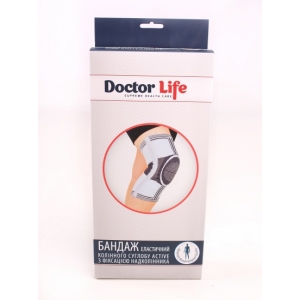Еластичний бандаж колінного суглоба посилений Active А7-049 TM Doctor Life