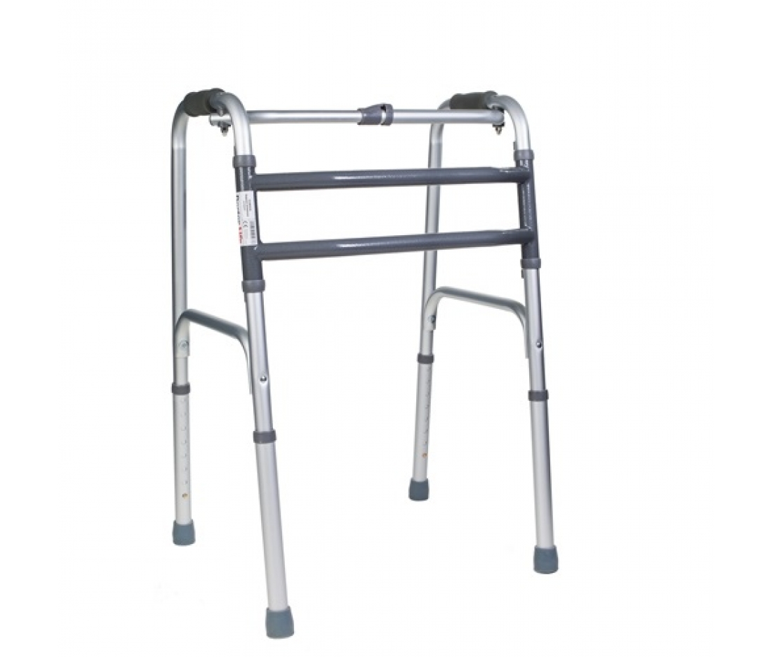 Ходунки для реабилитации складные шагающие алюминиевые Doctor Life 10188 Ходунки для реабилитации складные шагающие алюминиевые Doctor Life 10188