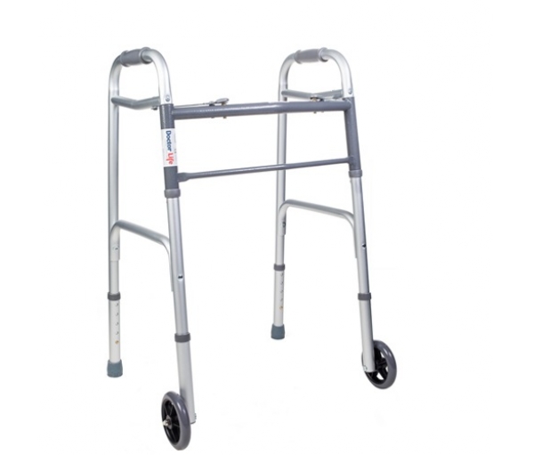 Ходунки для передвижения складные с колесами Doctor Life 10184