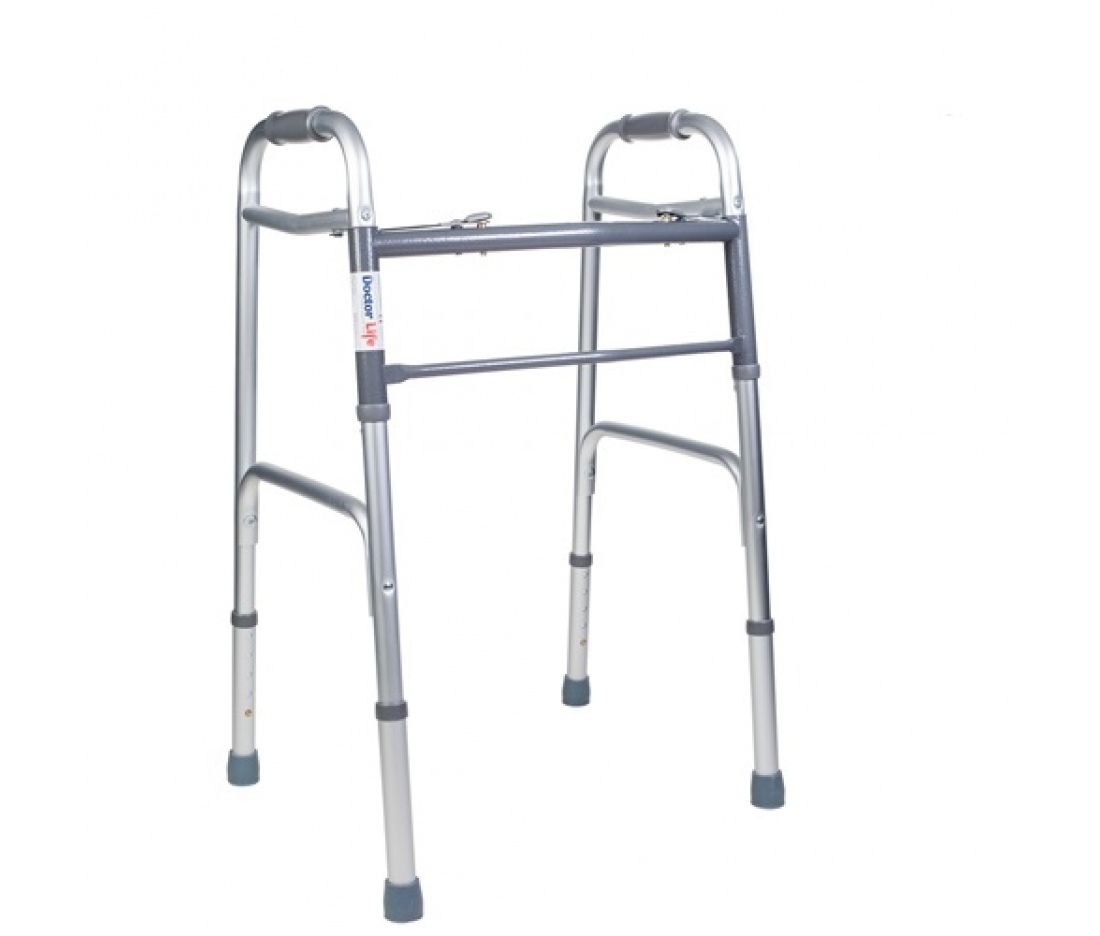 Ходунки для пожилых людей складные алюминиевые Doctor Life 12850 Ходунки для пожилых людей складные алюминиевые Doctor Life 12850