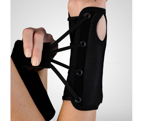 Бандаж для фиксации запястья на шнуровках Ersamed REF-603