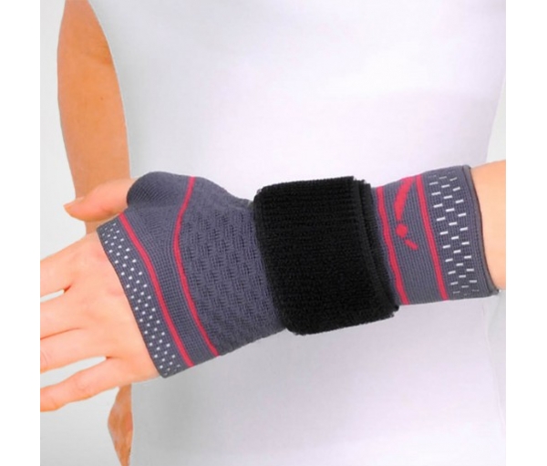 Бандаж трикотажный на запястья с металической пластиной - Ersamed REF-722 Бандаж трикотажный на запястья с металической пластиной - Ersamed REF-722