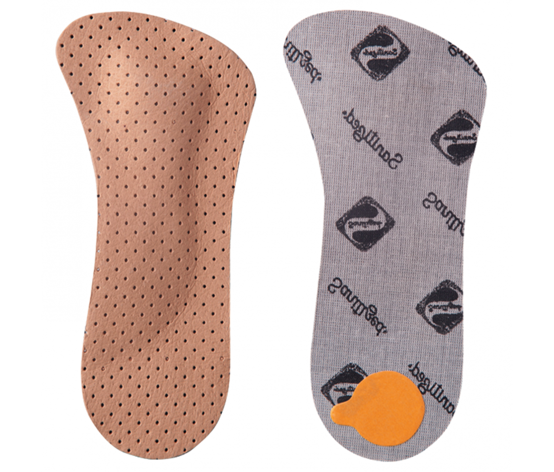 Кожаные полустельки-супинаторы для поддержки продольного и поперечного сводов стопы ШНС-005 Foot Care