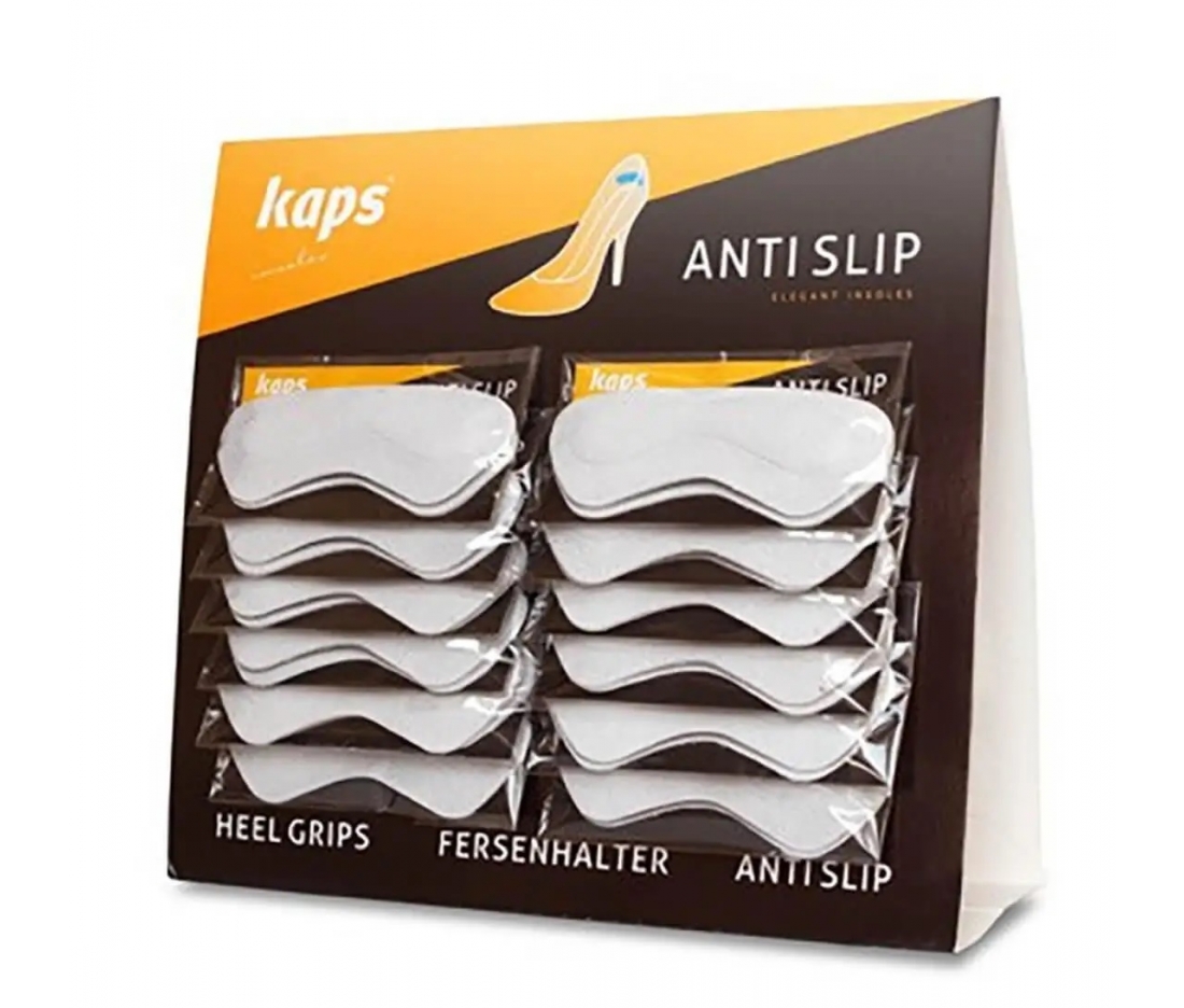 Кожаные наклейки на задник обуви (набор 24 пары) Kaps Anti Slip