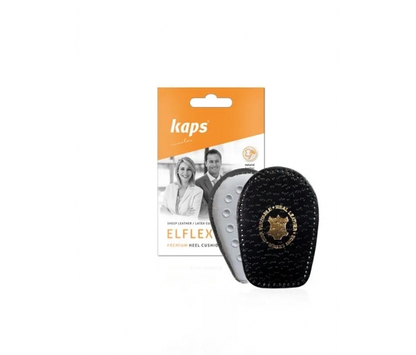 Кожаные подпяточники на латексной основе Kaps Elflex Black