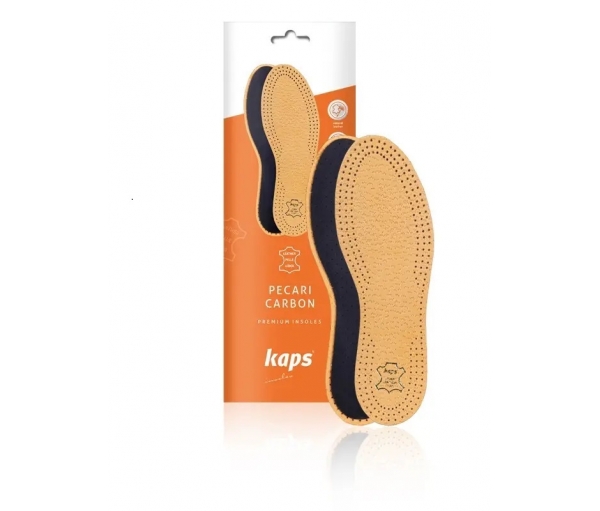 Кожаные стельки для обуви Kaps Pecari Carbon