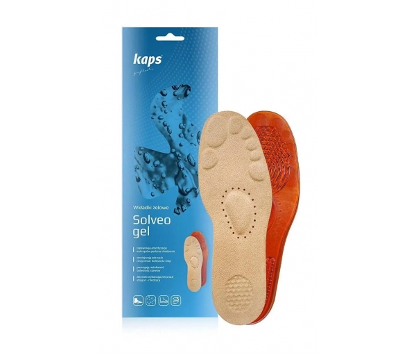 Гелевые массажные стельки с текстильным покрытием Kaps Solveo Gel Гелевые массажные стельки с текстильным покрытием Kaps Solveo Gel