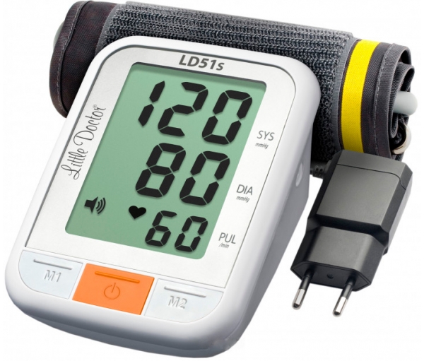 Говорящий автоматический тонометр LD-51S Little Doctor Говорящий автоматический тонометр LD-51S Little Doctor