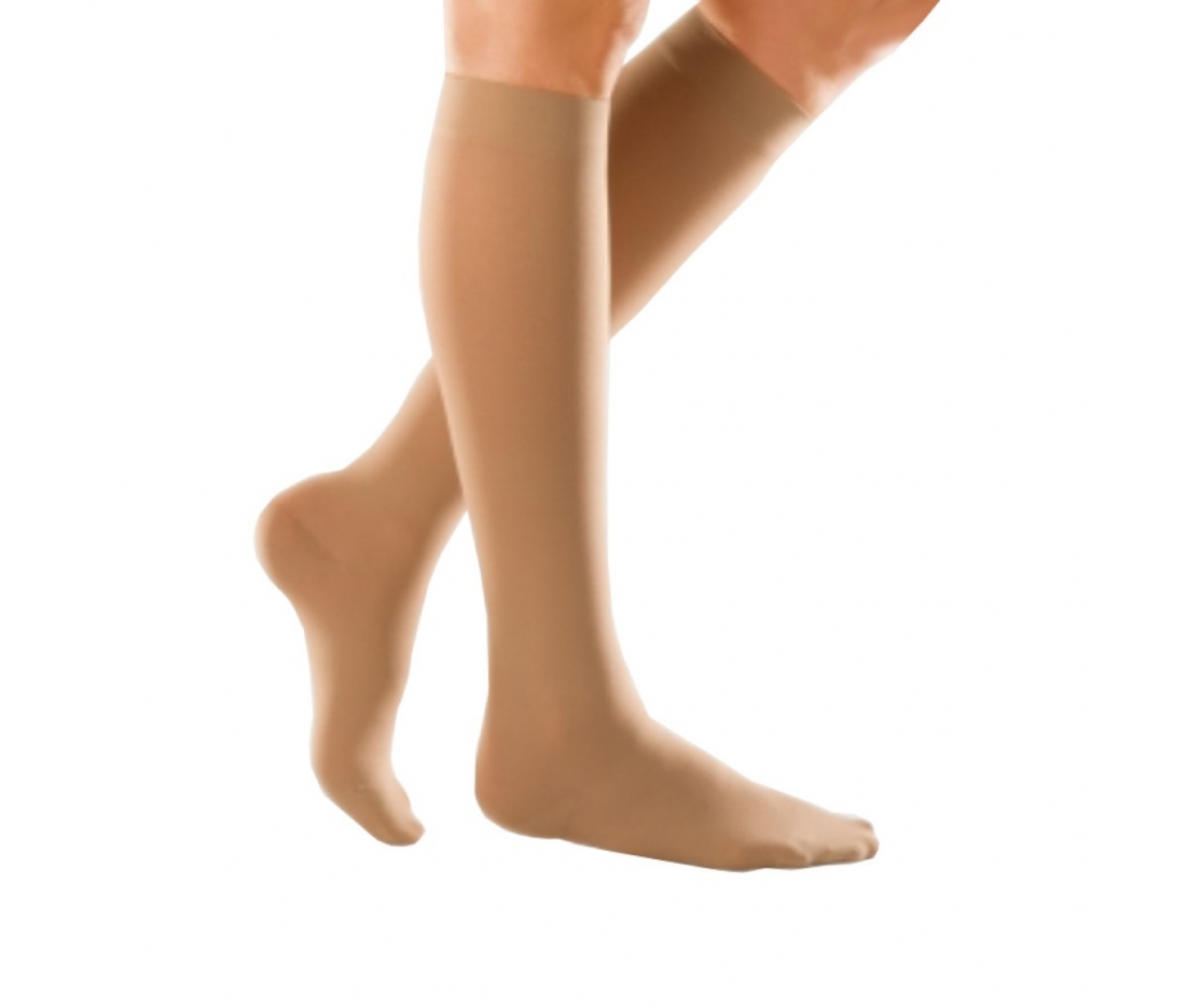Гольфы компрессионные Medi Duomed basic, 1 клас, открытый/закрытый носок