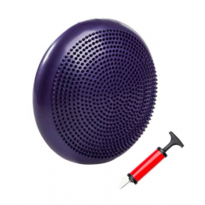 Балансировочная подушка массажная D 33см надувная с насосом 10401 Ortek