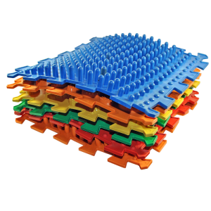 Коврик массажный "Пазлы Микс" (10 элементов) 09428 Ortek Коврик массажный "Пазлы Микс" (10 элементов) 09428 Ortek