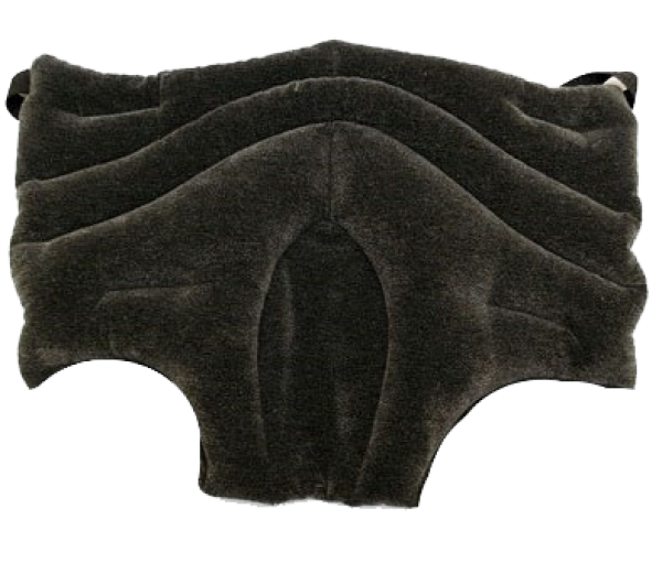 Ортопедическая подушка для сидения с гречихой 43х31см с ремнями крепления 09657 Olvi