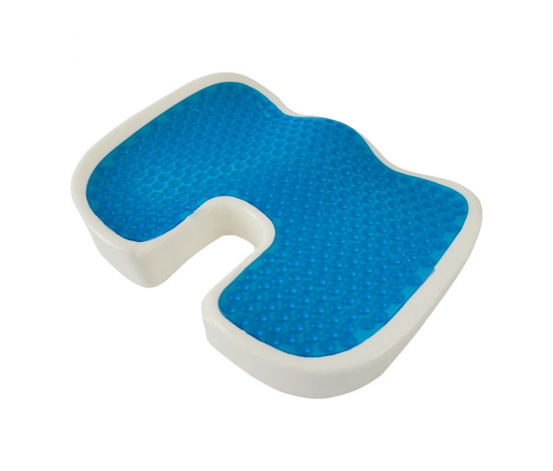 Гелевая подушка для сидения с эффектом памяти мягкая, на молнии (45х35х7см) 10128 Olvi Гелевая подушка для сидения с эффектом памяти мягкая, на молнии (45х35х7см) 10128 Olvi