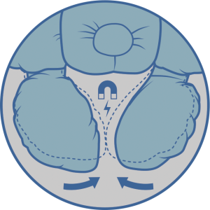 Детская анатомическая подушка для путешествий дорожная 42х32х6см Olvi J2302 Travel