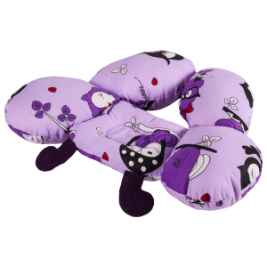 Детская анатомическая подушка для путешествий дорожная 42х32х6см Olvi J2302 Travel