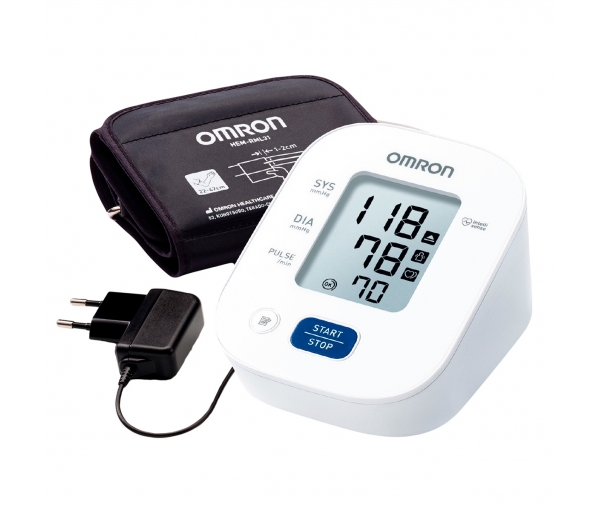 Автоматический тонометр на плечо с адаптером Omron M2+ (HEM-7146-Е) Автоматический тонометр на плечо с адаптером Omron M2+ (HEM-7146-Е)