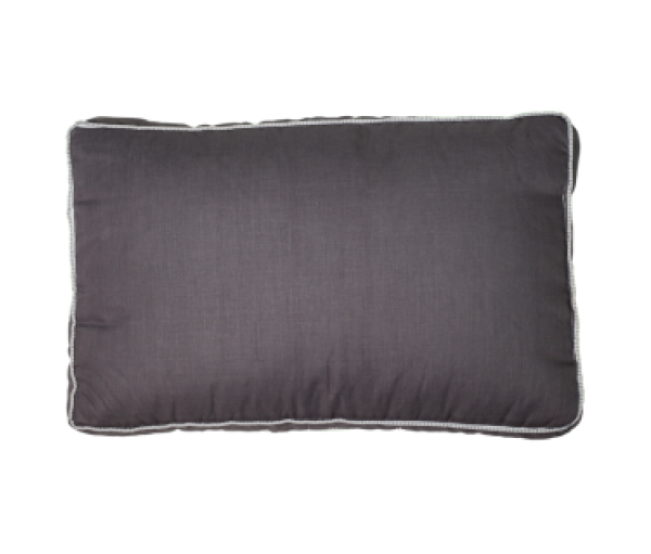 Ортопедическая подушка с шелухой гречихи для сна и отдыха 32х52см Olvi J2010