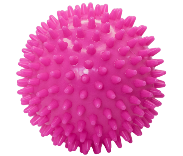 Мяч массажный с шипами твердый (диаметр 9 см) 10009 Ortek 