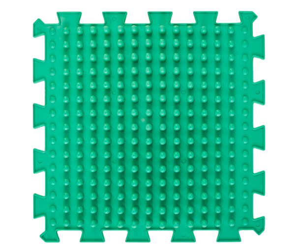 Коврик массажный "Пазлы Микс" Шипы (1 элемент) 07787 Ortek