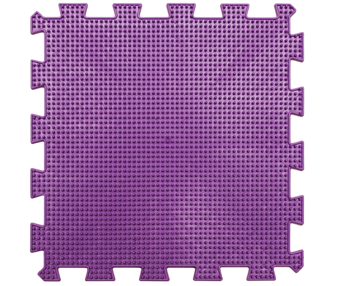 Коврик массажный "Пазлы Микс" Травка (1 элемент)  09423 Ortek