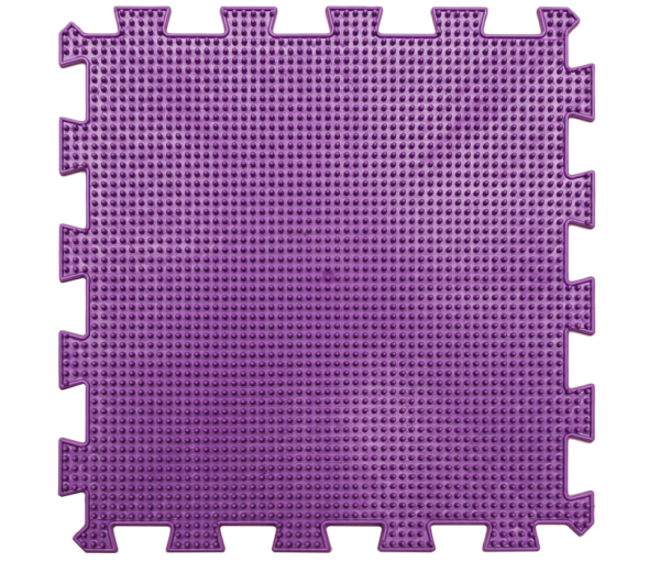 Коврик массажный "Пазлы Микс" Травка (1 элемент)  09423 Ortek