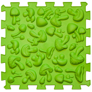 Коврик массажный "Пазлы Микс" Грибы (1 элемент) 09223 Ortek Коврик массажный "Пазлы Микс" Грибы (1 элемент) 09223 Ortek